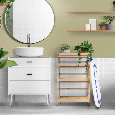 Vanička pre bábätko skladacia 40L SPRINGOS CROWN modrá