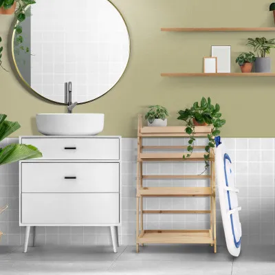 Vanička pre bábätko skladacia 40L SPRINGOS CROWN modrá