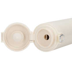 Nerezová termoska s teplomerom 420 ml SPRINGOS THERMOS krémová