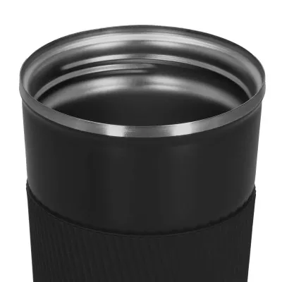 Cestovný termohrnček 500 ml SPRINGOS SIPPY čierny