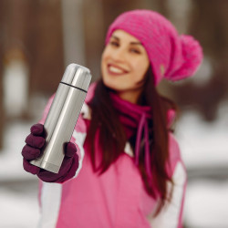 Nerezová termoska 500 ml SPRINGOS WARMO strieborná