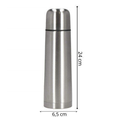 Nerezová termoska 500 ml SPRINGOS WARMO strieborná