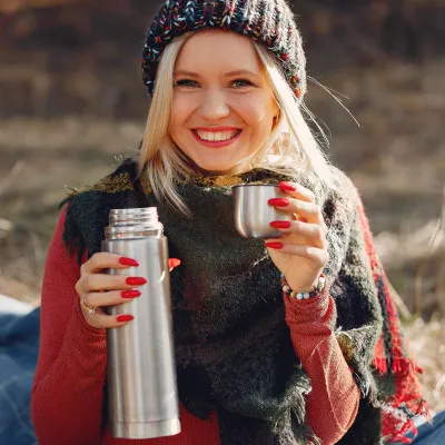 Nerezová termoska 750 ml SPRINGOS WARMO strieborná