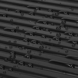 Odkvapkávač na riad 42x31,5 cm SPRINGOS RIVUS čierny