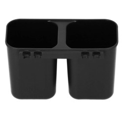 Odkvapkávač na riad 42x31,5 cm SPRINGOS RIVUS čierny