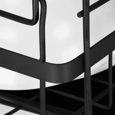 Odkvapkávač na riad 2 poschodia 50x30 cm SPRINGOS AQUADRY čierny