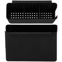 Odkvapkávač na riad 2 poschodia 50x30 cm SPRINGOS AQUADRY čierny