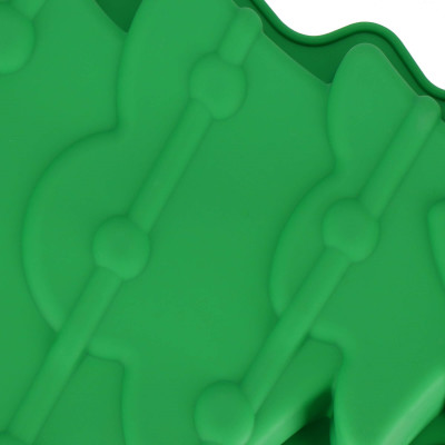 Forma na pečenie Stromček silikónová 30x22 cm SPRINGOS KI0123 zelená