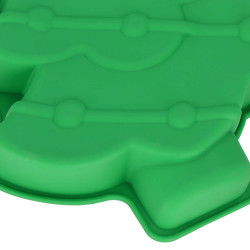 Forma na pečenie Stromček silikónová 30x22 cm SPRINGOS KI0123 zelená