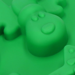 Forma na pečivo silikónová 30x17 cm SPRINGOS KI0124 zelená