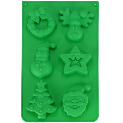 Forma na pečivo silikónová 30x17 cm SPRINGOS KI0124 zelená