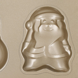 Forma na pečivo kovová 35x26 cm SPRINGOS KI0119 zlatá