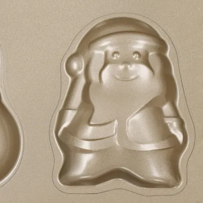 Forma na pečivo kovová 35x26 cm SPRINGOS KI0119 zlatá