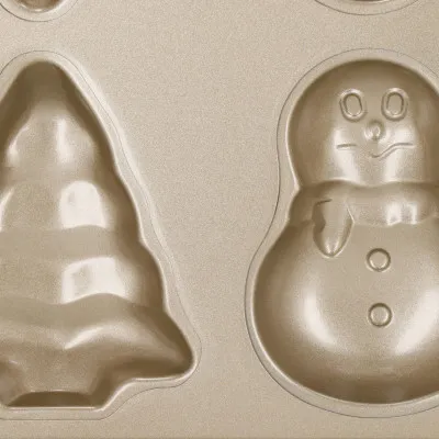 Forma na pečivo kovová 35x26 cm SPRINGOS KI0119 zlatá