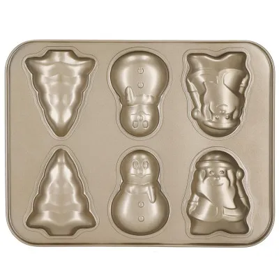 Forma na pečivo kovová 35x26 cm SPRINGOS KI0119 zlatá