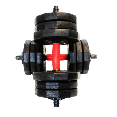 Nakladacie činky 20 kg SPARTAN POLYGON