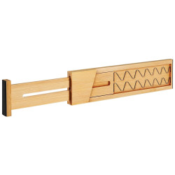 Rozdeľovače do zásuviek nastaviteľné SPRINGOS KI0151 bambus 4 ks