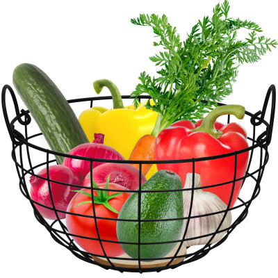 Misa na ovocie drôtená SPRINGOS ARANYA čierna