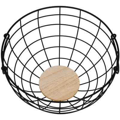 Misa na ovocie drôtená SPRINGOS ARANYA čierna