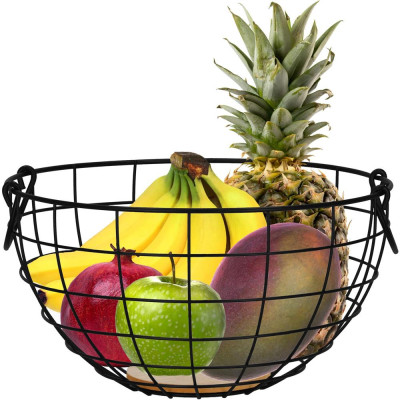 Misa na ovocie drôtená SPRINGOS ARANYA čierna