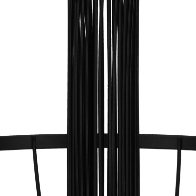 Misa na ovocie 2 poschodia drôtené SPRINGOS ORBIT čierna