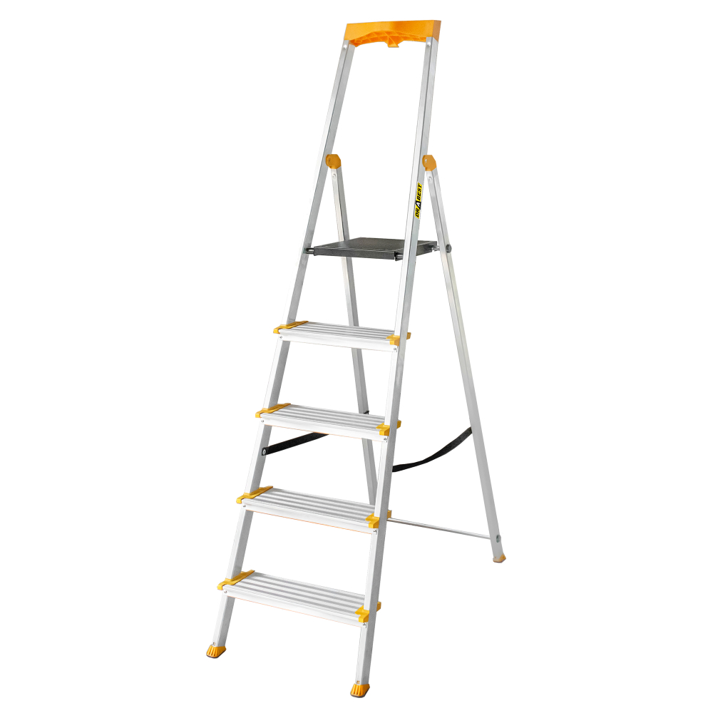 Hliníkové schodíky 5 stupňov jednostranné DRABEST ALD5 MAX