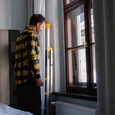 Hliníkové schodíky 5 stupňov jednostranné DRABEST ALD5 MAX