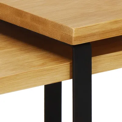 Kuchynská polica SPRINGOS BAMORA bambus 2 ks