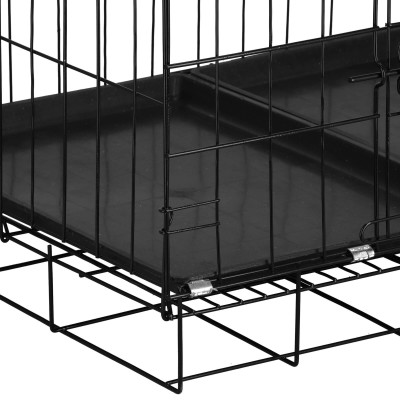 Klietka pre zvieratá 130x70x61 cm kovová SPRINGOS PA1082