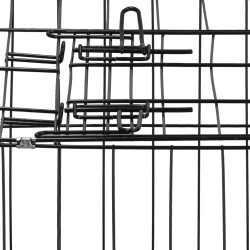 Klietka pre zvieratá 130x70x61 cm kovová SPRINGOS PA1082