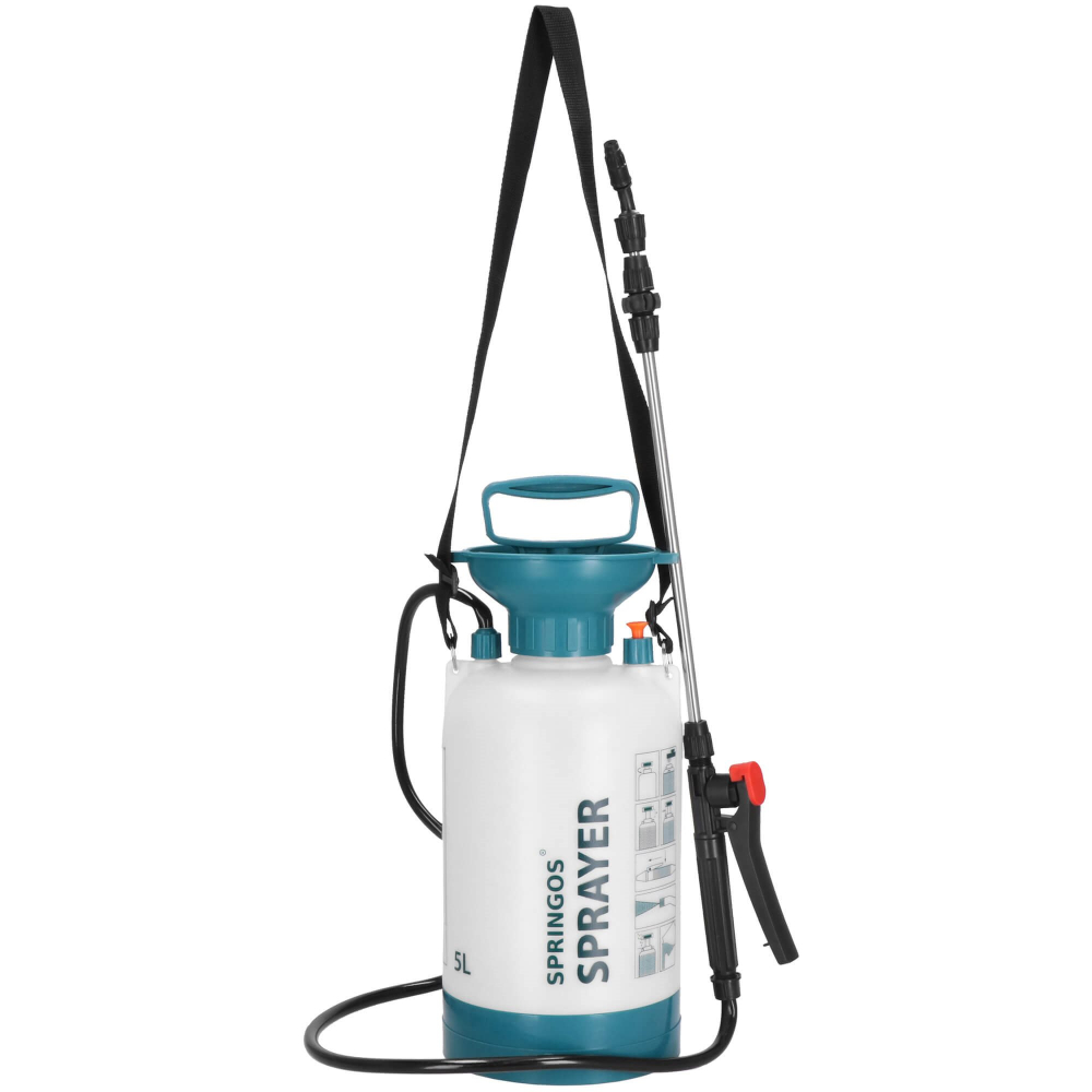 Záhradný postrekovač tlakový 5L SPRINGOS MISTEL