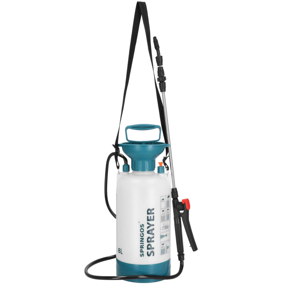 Záhradný postrekovač tlakový 8L SPRINGOS MISTEL