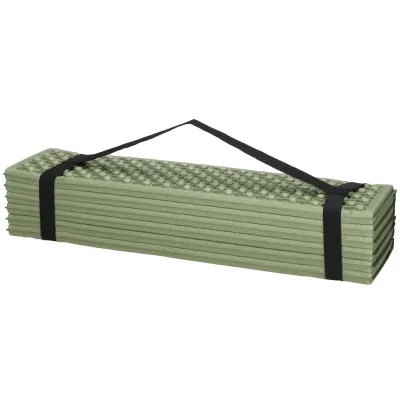 Turistická karimatka 182x60 cm SPRINGOS PM0010 zelená/sivá