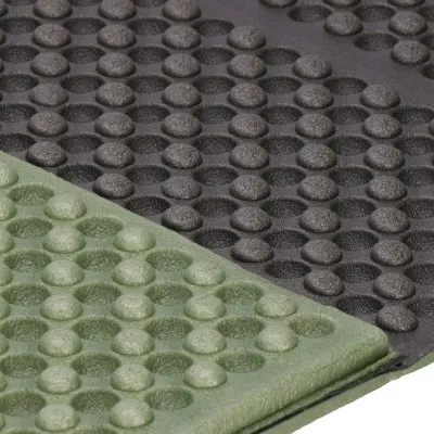 Turistická karimatka 182x60 cm SPRINGOS PM0010 zelená/sivá