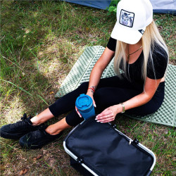 Turistická karimatka 182x60 cm SPRINGOS PM0010 zelená/sivá