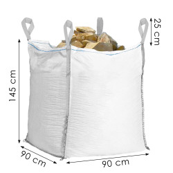 Záhradný vak s ušami 1200l SPRINGOS BIG BAG