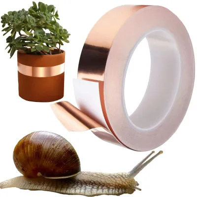 Medená páska proti slimákom 10 m SPRINGOS GA0071