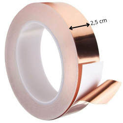 Medená páska proti slimákom 10 m SPRINGOS GA0071