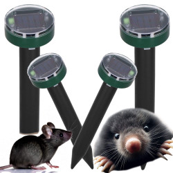 Solárne plašiče krtkov SPRINGOS GA0072 sada 4 ks