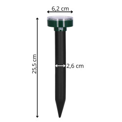 Solárne plašiče krtkov SPRINGOS GA0072 sada 4 ks