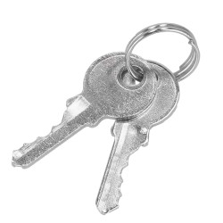 Visiaci zámok na kľúč SPRINGOS GA0079 zlatý