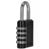 Visiaci zámok na kód SPRINGOS GA0078 čierny