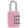 Visiaci zámok na kód SPRINGOS GA0074 ružový