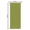 Samonafukovacia karimatka 180x50 cm SPRINGOS PM046 zelená