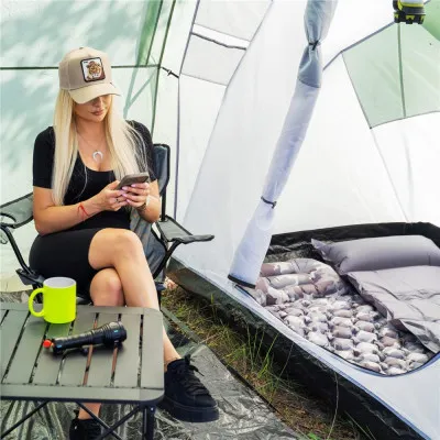 Nafukovací matrac 190x58 cm SPRINGOS PM047 camo