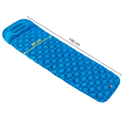 Nafukovací matrac 190x58 cm SPRINGOS PM048 modrá