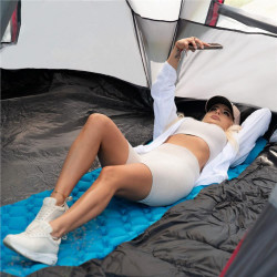 Nafukovací matrac 190x58 cm SPRINGOS PM048 modrá