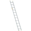 Hliníkový rebrík 1x11 priečok jednodielny DRABEST DP-11 PRO