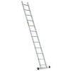 Hliníkový rebrík 1x12 priečok jednodielny DRABEST DP-12 PRO
