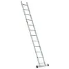 Hliníkový rebrík 1x12 priečok jednodielny DRABEST DP-12 PRO